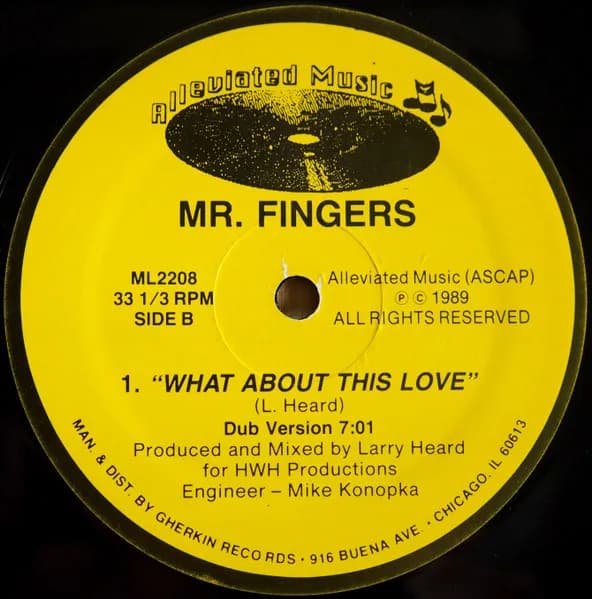 Mr. Fingers — What About This Love