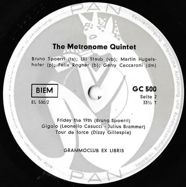 The Metronome Quintet — The Metronome Quintet