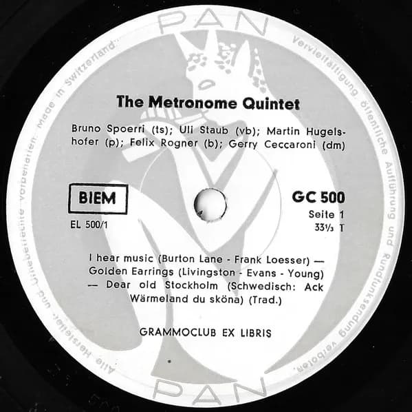 The Metronome Quintet — The Metronome Quintet
