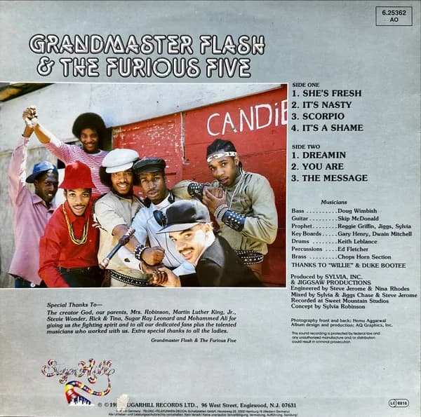 Grandmaster Flash & The Furious Five — The Message