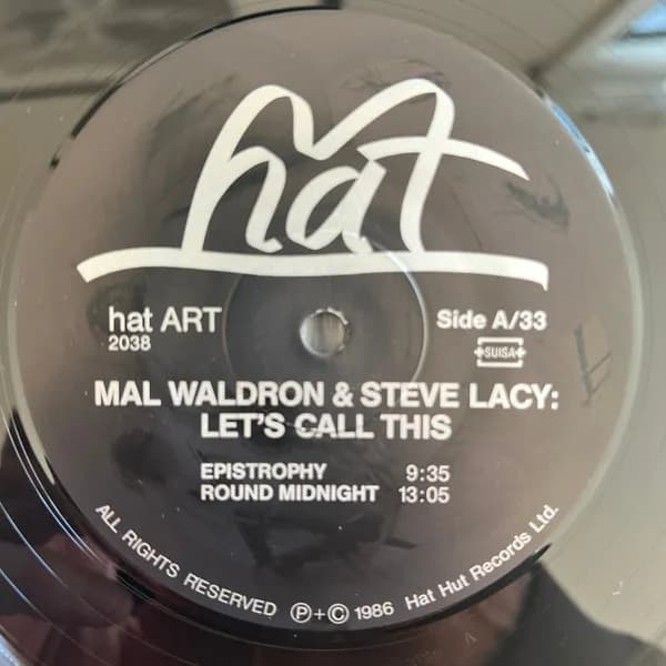 Steve Lacy / Mal Waldron — Let's Call This