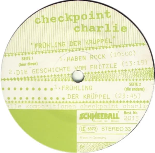 Checkpoint Charlie (5) — Frühling Der Krüppel