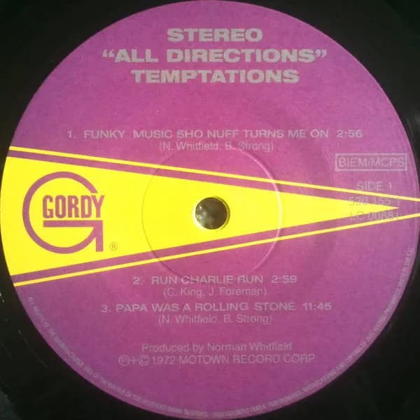 The Temptations — All Directions
