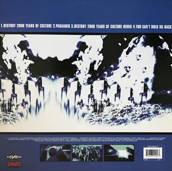 Atari Teenage Riot — Destroy 2000 Years Of Culture E.P.