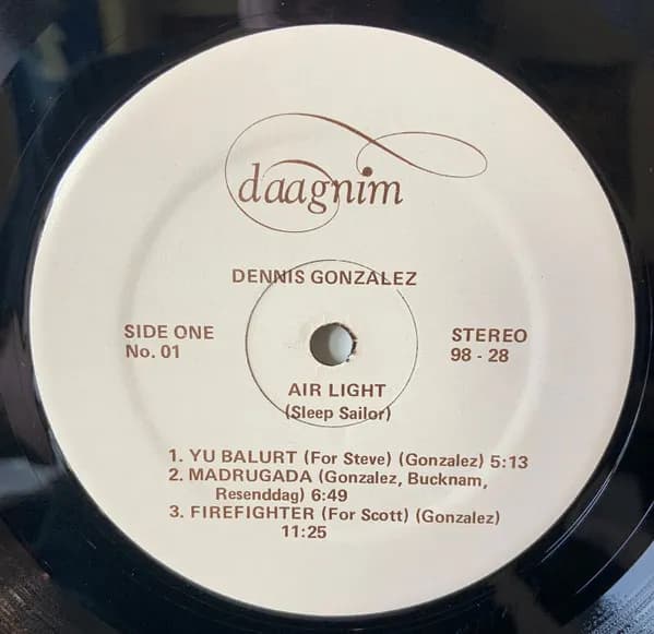 Dennis Gonzalez — Air Light (Sleep Sailor)