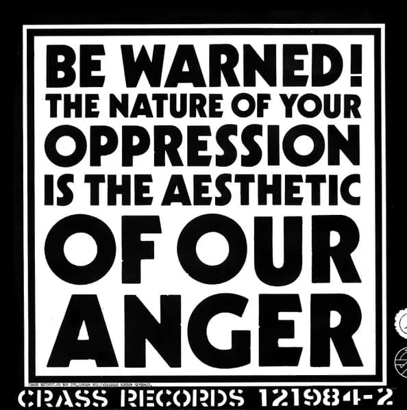 Crass — Yes Sir, I Will.