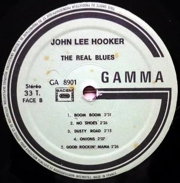 John Lee Hooker — The Real Blues