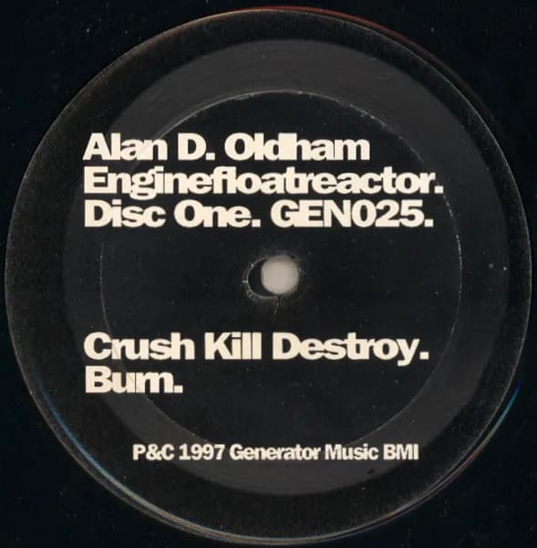 Alan Oldham — Enginefloatreactor