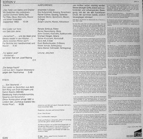 Gerhard Stäbler — Für Später: Jetzt