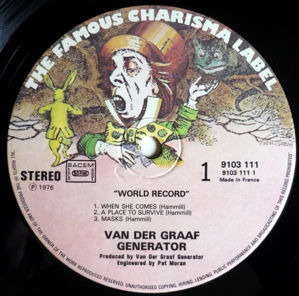 Van Der Graaf Generator — World Record