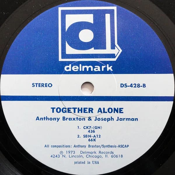 Joseph Jarman / Anthony Braxton — Together Alone