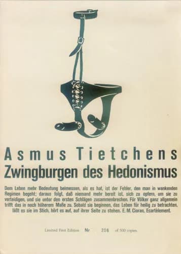 Asmus Tietchens — Zwingburgen Des Hedonismus