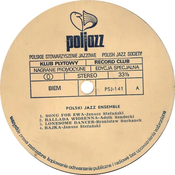Polski Jazz Ensemble — Polski Jazz Ensemble