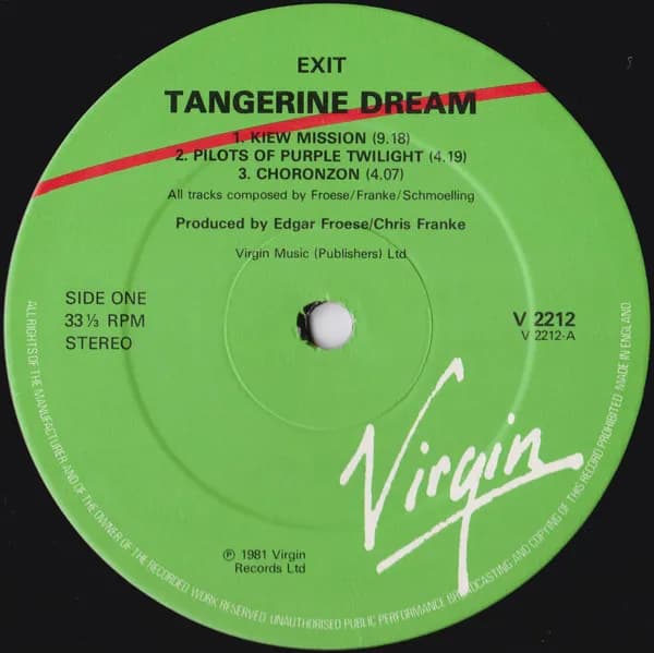 Tangerine Dream — Exit