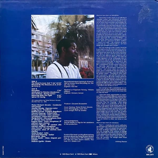 The Muhal Richard Abrams Orchestra — Rejoicing With The Light