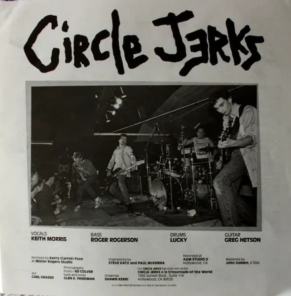 Circle Jerks — Wild In The Streets