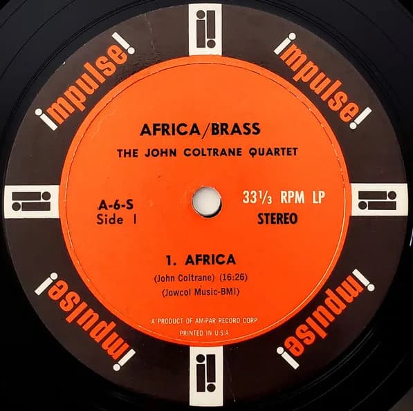 The John Coltrane Quartet — Africa/Brass