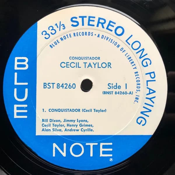 Cecil Taylor — Conquistador!