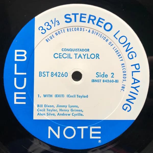 Cecil Taylor — Conquistador!