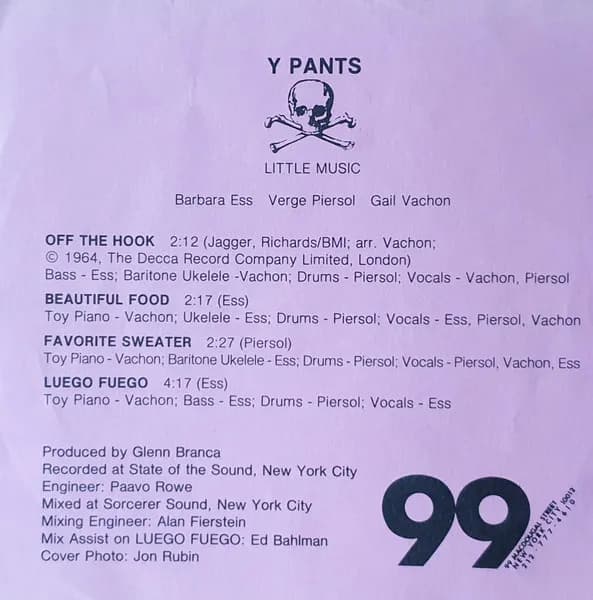 Y Pants — Little Music