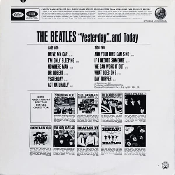 The Beatles — Yesterday And Today