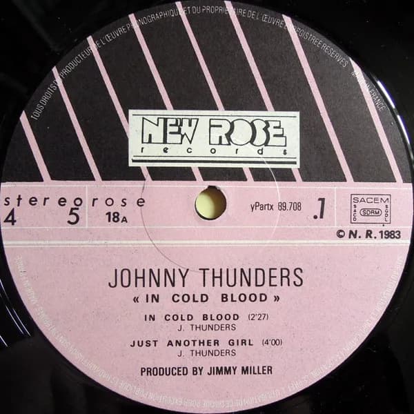 Johnny Thunders — In Cold Blood
