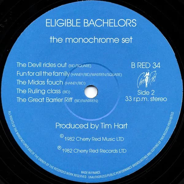 The Monochrome Set — Eligible Bachelors