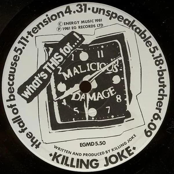 Killing Joke — What's This For...!
