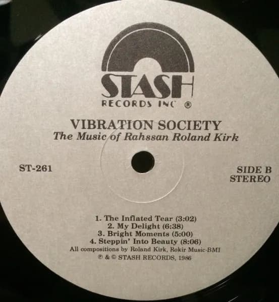 Steve Turre, Hilton Ruiz, Bill Hardman, Junior Cook, Vibration Society — The Music Of Rahsaan Roland Kirk