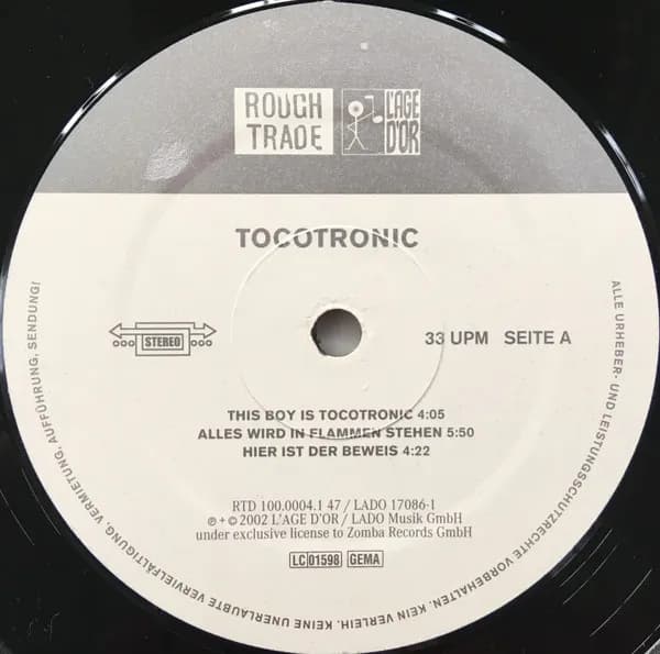 Tocotronic — Tocotronic
