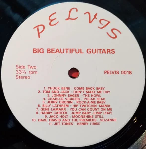 Various — Big Beautiful Guitars! - 20 Gyrattin' Rockabilly Sensations