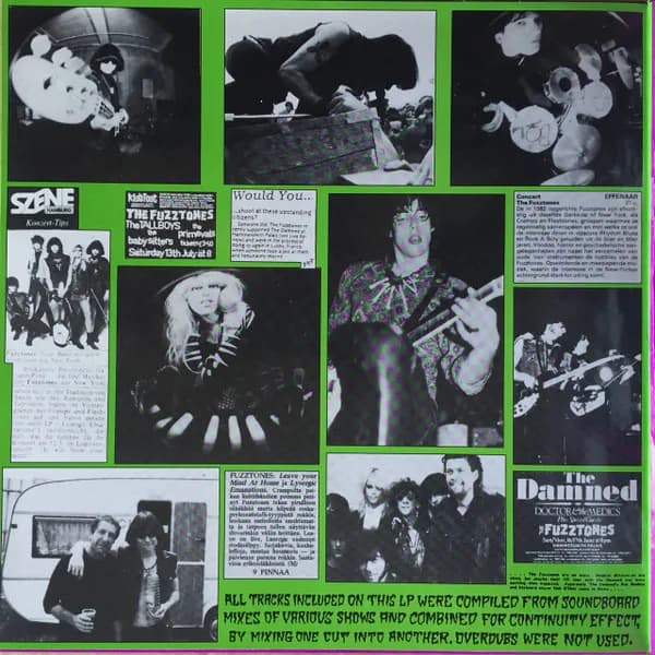 The Fuzztones — Live In Europe!