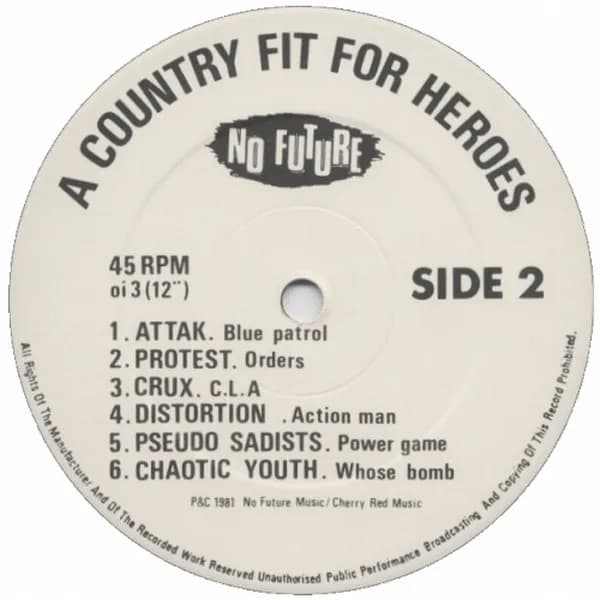 Various — A Country Fit For Heroes
