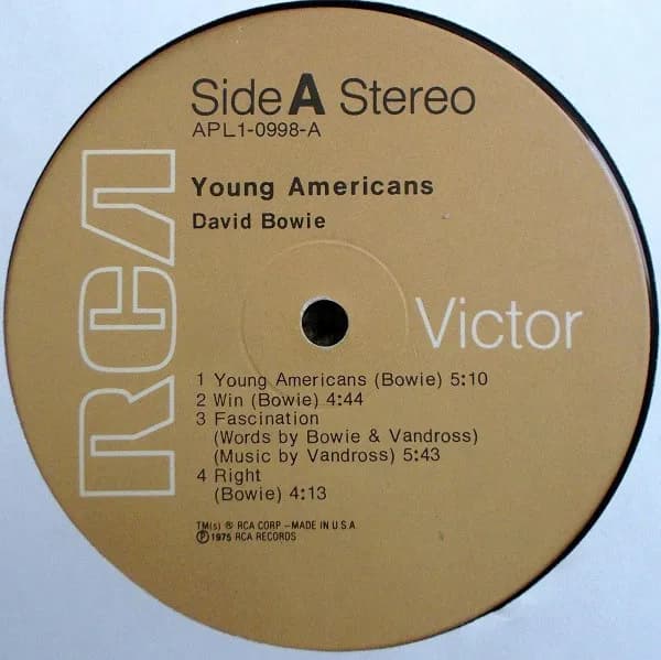 David Bowie — Young Americans