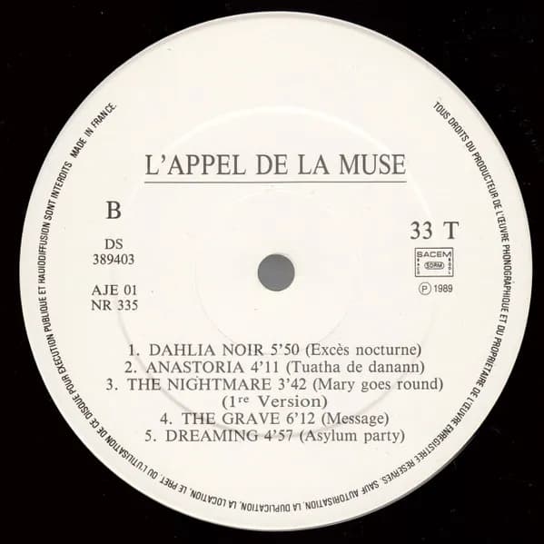 Various — L'Appel De La Muse