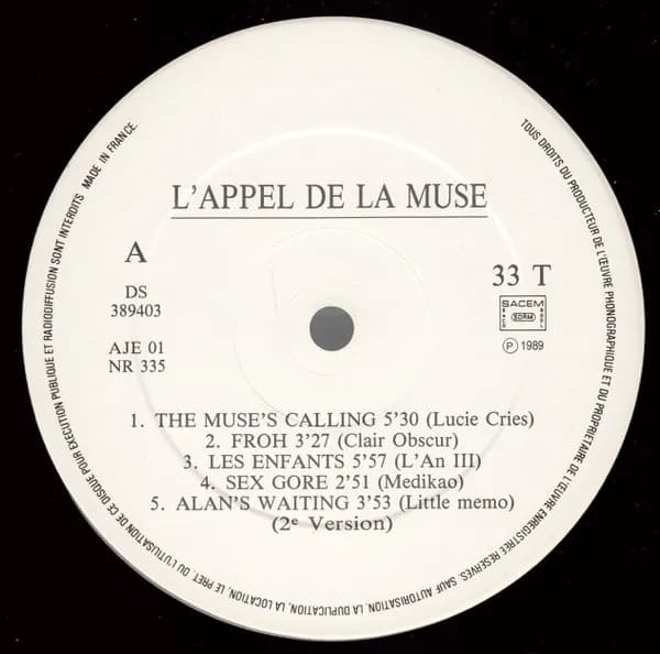 Various — L'Appel De La Muse