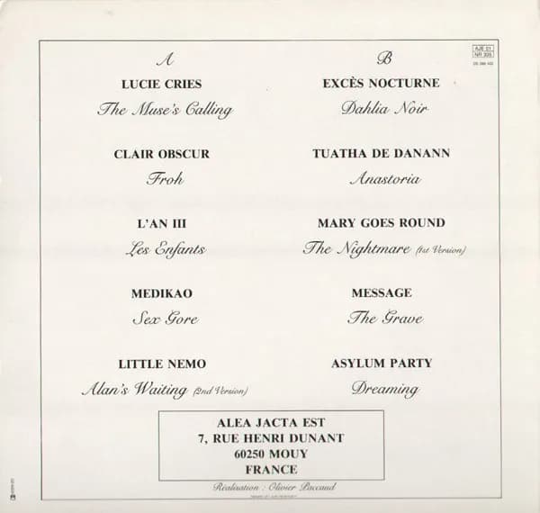 Various — L'Appel De La Muse