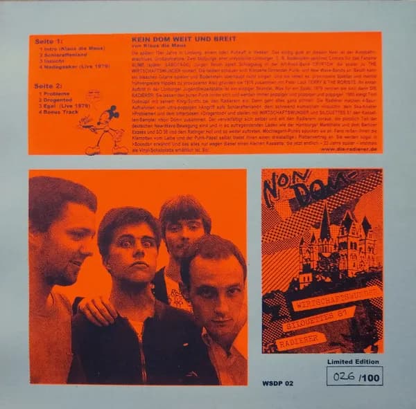 Die Radierer — Non Dom Tapes 79/80