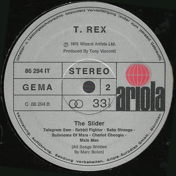 T. Rex — The Slider