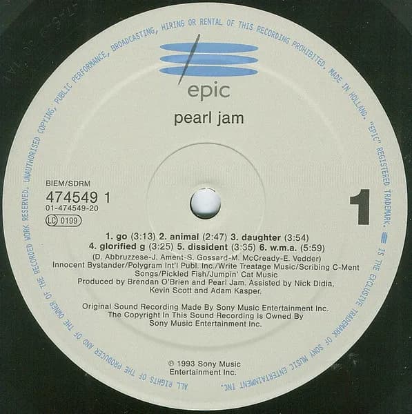 Pearl Jam — Vs.