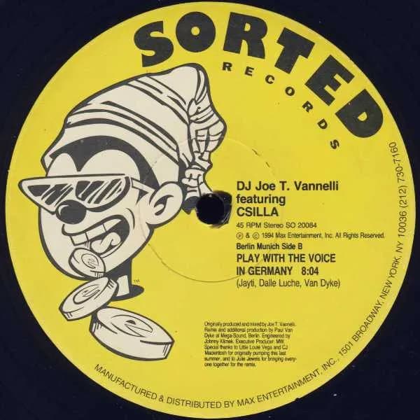 Joe T. Vannelli Featuring Csilla — Play With The Voice - Germany Vs. USA
