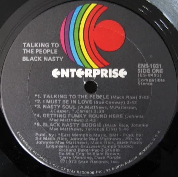 Black Nasty — Talking To The People
