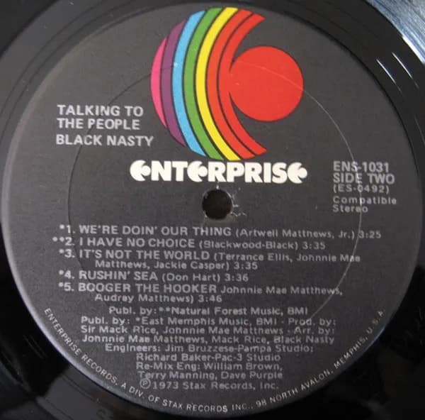Black Nasty — Talking To The People