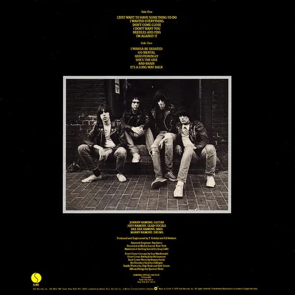 Ramones — Road To Ruin