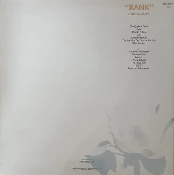 The Smiths — Rank