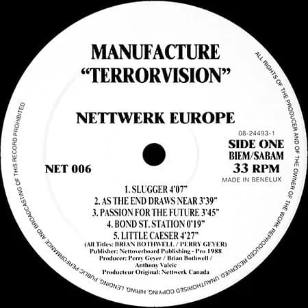 Manufacture — Terrorvision