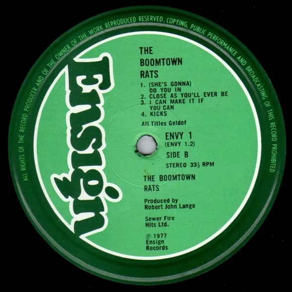 The Boomtown Rats — The Boomtown Rats
