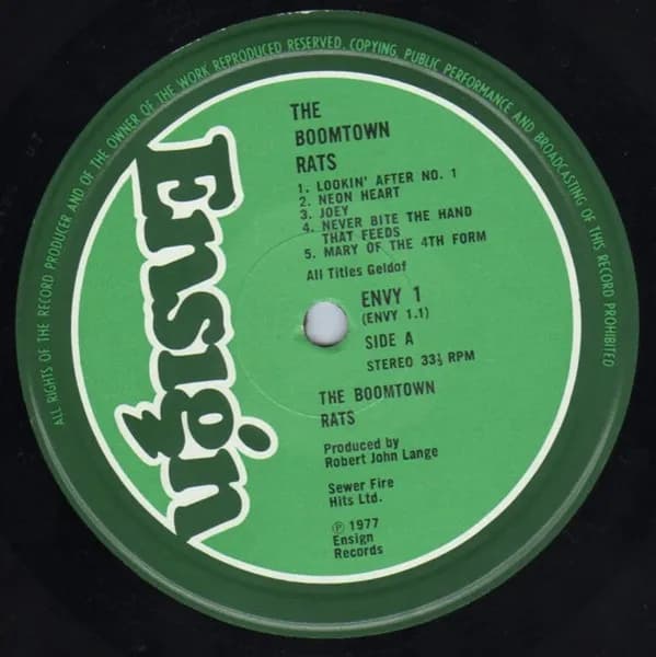 The Boomtown Rats — The Boomtown Rats