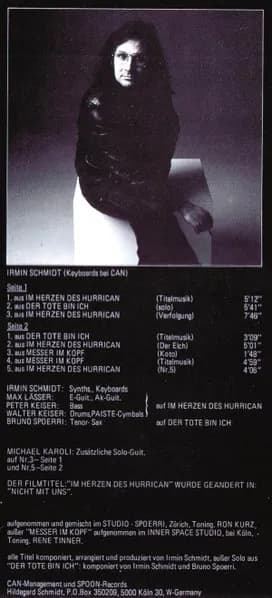 Irmin Schmidt — Filmmusik