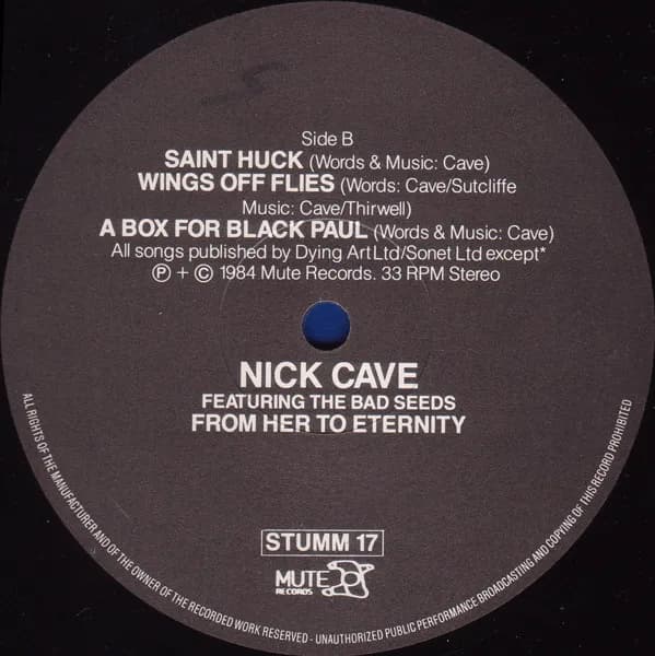 Nick Cave & The Bad Seeds — From Her To Eternity